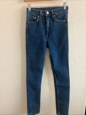 H&M Dark Blue Women's Skinny Jeans